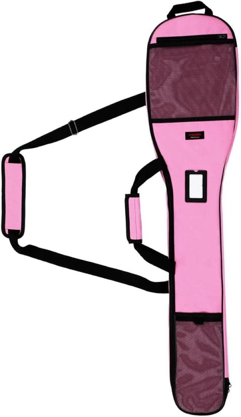 VISEMAN Lacrosse Stick Bag, Lacrosse Equipment Bag with Padded Straps, 46" Lacrosse Accessories Bag 