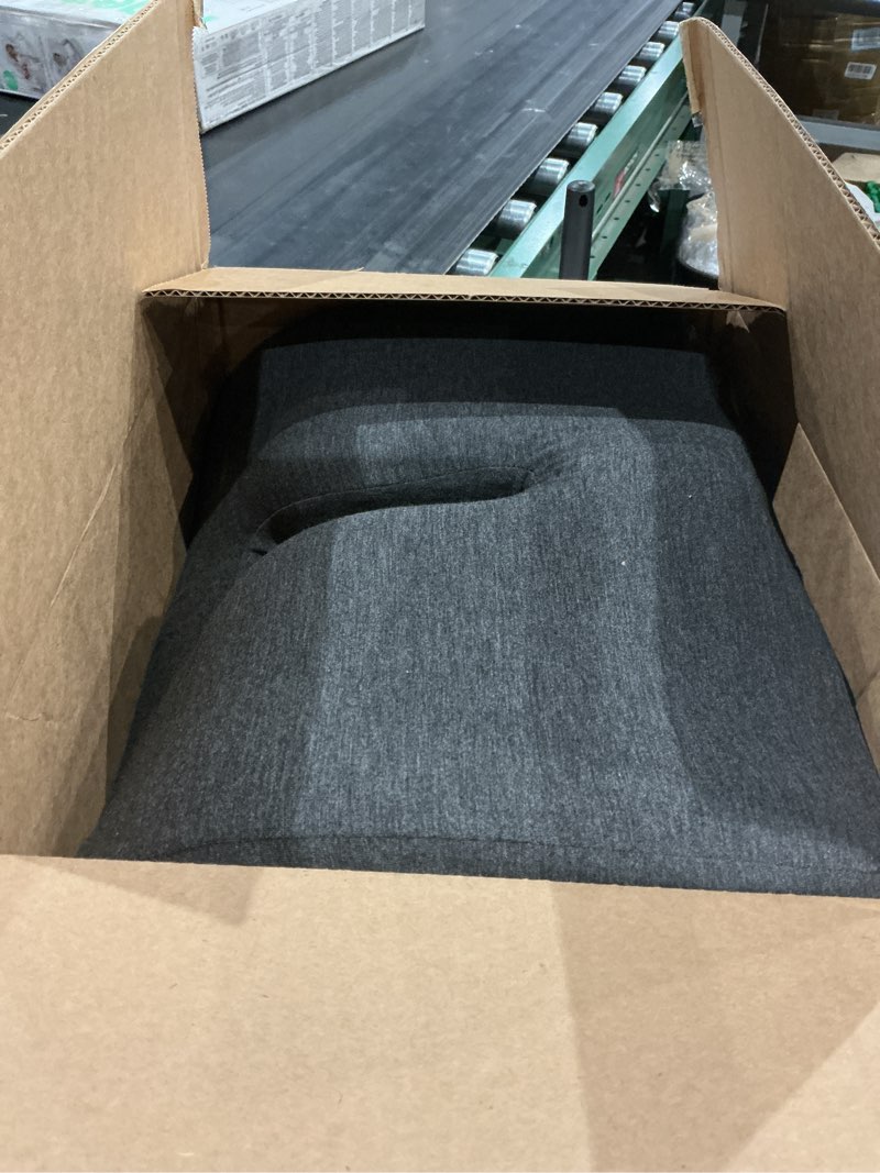 Condition photo showing Good Condition for Memory Foam Seat Chair Cushion for Relieves Back Sciatica Pain Tailbone Pain Coccyx Degenerating Disc Orthopedic Osteoarthritis Prostate Cushion Low Back Pain Cushion Hip Shaping (Dark Gray)