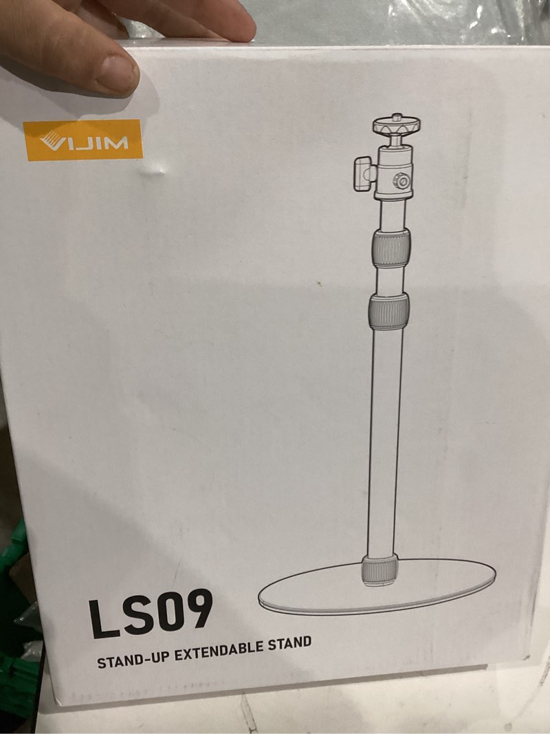 Condition photo showing New/Like New for jusmo LS09 Aluminum Projector Floor Stand for Nebula/XGIMI/Other Video Projectors, Mevo Camera Stand, 16.5-34.6inch Adjustable, Compatible with Projector/Camera/Phone/GoPro/Webcam/Lights