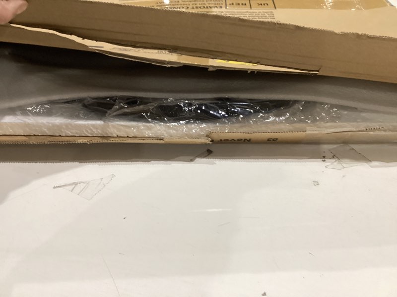 Condition photo showing New/Like New for Maxstar Large Round Wall Clock for Living Room Decor Battery Operated Non Ticking Black Metal Wood Clocks for Home Living Room Garden Farmhouse Office Kitchen Decoration -24 inch Black-arabic Numerals 24 Inch