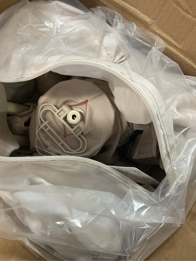 Condition photo showing Good Condition for obee odee 4 in 1 baby bassinet, pack and play, bedside crib sleeper, diaper changer - comes with mattress, mosquito net, bottom storage and toy bar for newborn to toddles beige