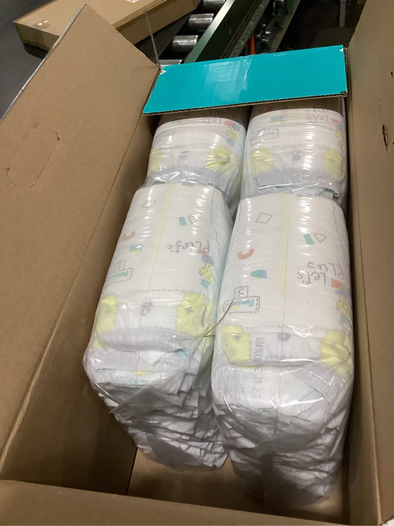 Condition photo showing New/Like New for pampers baby diapers - swaddlers - size 5, 104 count, ultra absorbent disposable infant diaper size 5 104