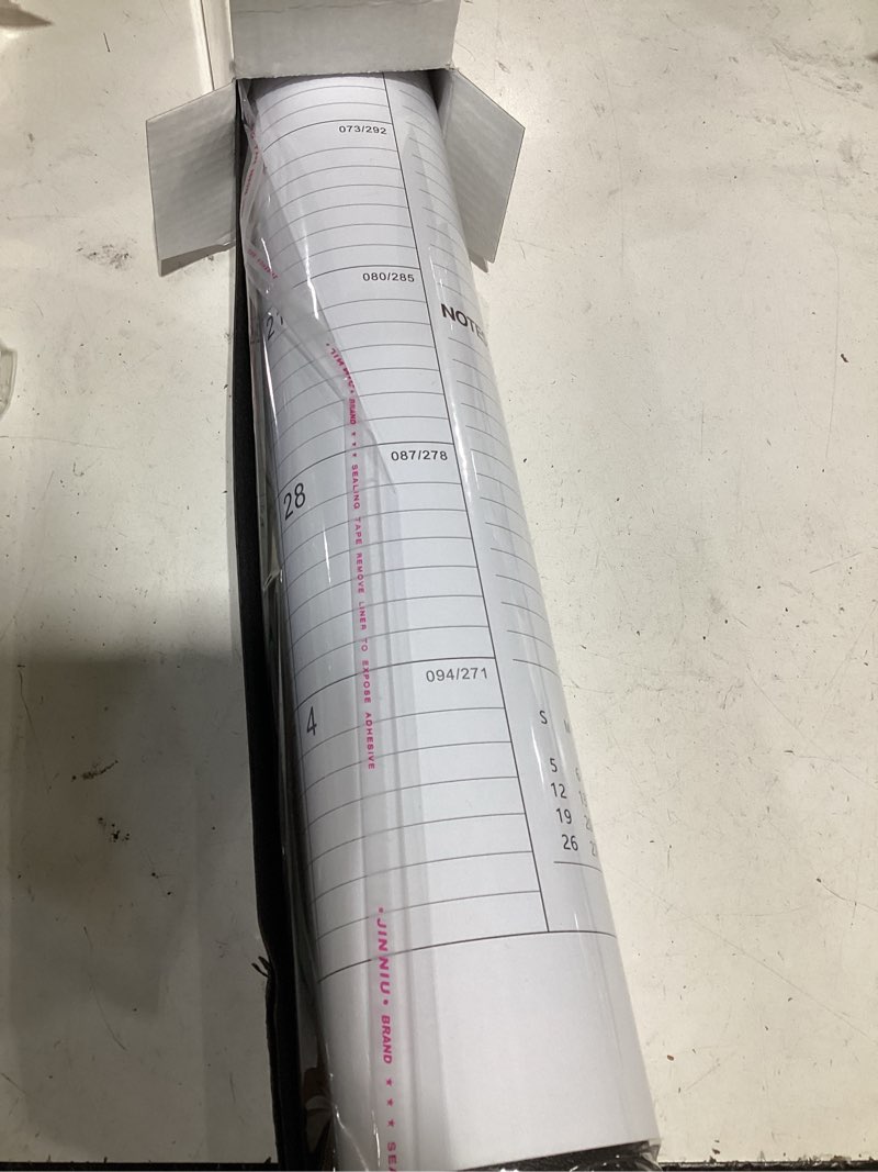 Condition photo showing Good Condition for large desk calendar 2026-2027 with desktop mat, kopeesy 22" x 17" desktop calendar, 18 mouths from march 2026 to august 2027, office supplies desk blotter calendar for home school and office black march 2026 - august 2027