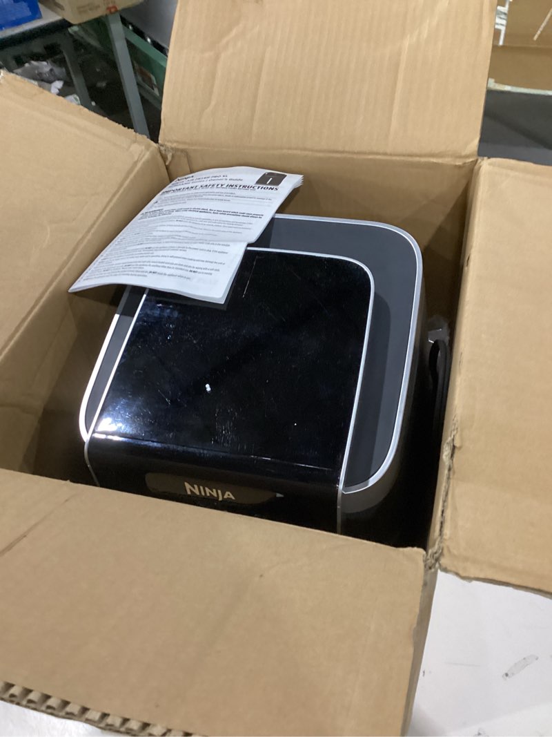 Condition photo showing Good Condition for Ninja | Air Fryer Pro XL | 6.5QT Capacity fits up to 9lbs of Wings| 7-in-1 Max Crisp, Broil, Air Fry, Roast, Bake, Reheat & Dehydrate | Dishwasher Safe Parts | Space Saving | Grey | AF182AMZ 6.5 QT XL