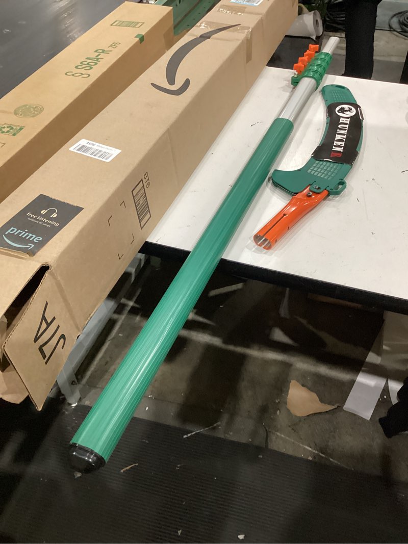 Tree Pruner Pole Saw Manual Extendable Long Tree Pruner Extendable?Pole Pruning Saw 18ft Brand: HUNKENR