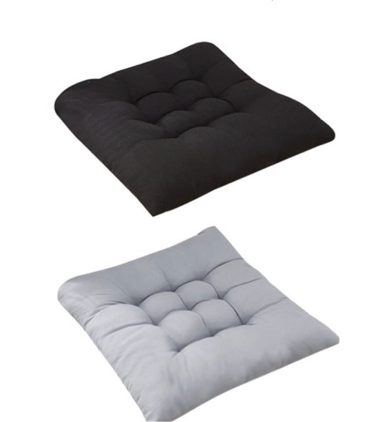 chair pads seat cushion with ties, outdoor indoor soft thicken comfy seat pads cushion pillow, dining room kitchen chair cushions for home office car patio furniture garden decoration 12 pcs 