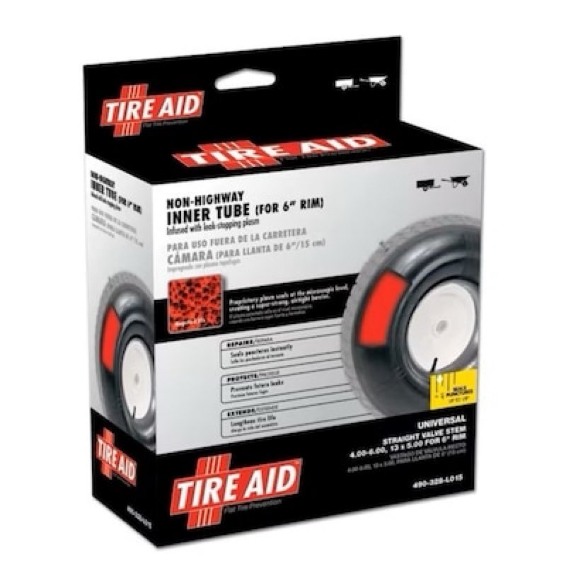 tire aid wheelbarrow tire inner tube