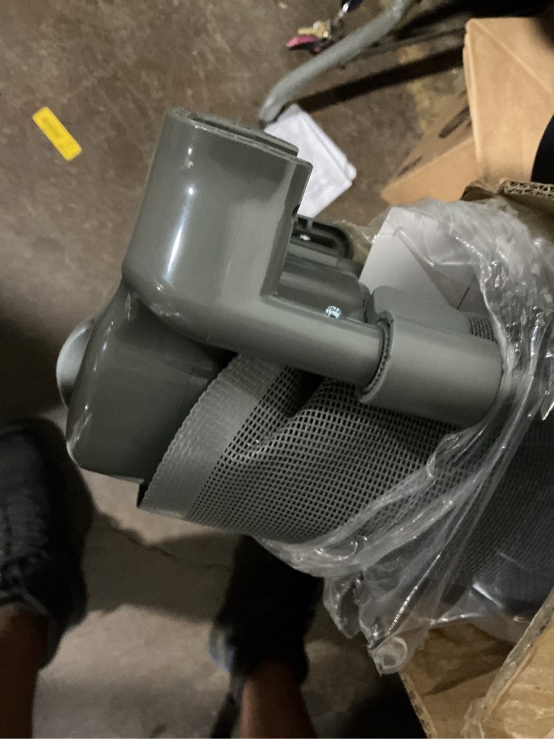 Condition photo showing Good Condition for miumoon 150 inch retractable baby gates 34 inch tall, retractable gate with reinforced strip design to prevent crawling through, 12 ft extra wide retractable dog gate for indoor/outdoor gray 34" tall x 150" wide