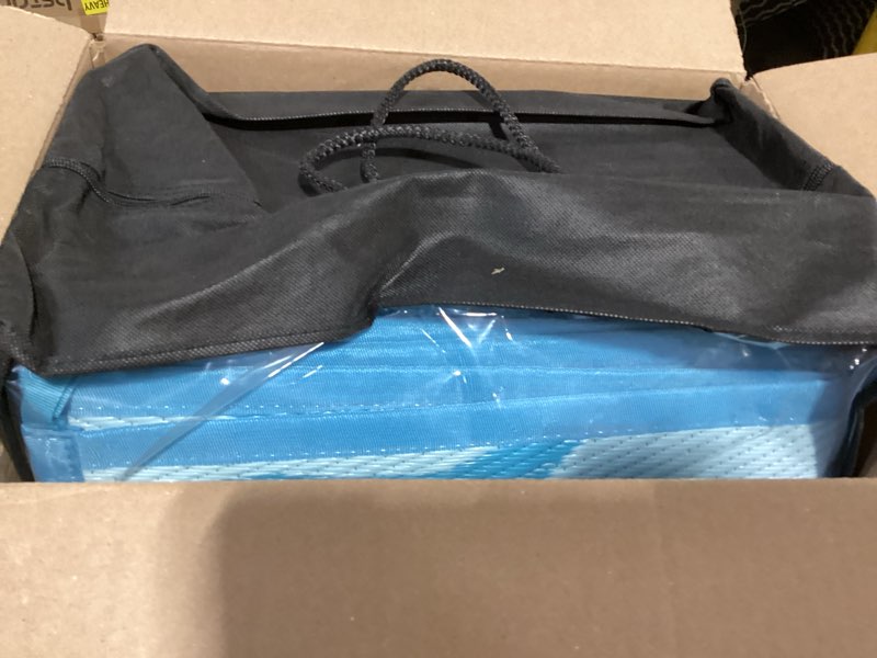 Condition photo showing New/Like New for uphome coastal outdoor rug waterproof 8x10, reversible ocean beach theme patio plastic straw rugs, rv camping outside carpet mat for pool back yard deck picnic, 8 x 10 ft coral blue 8'x10'