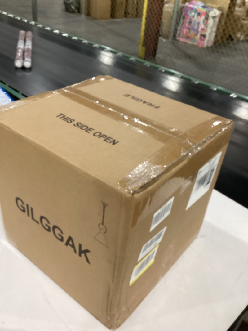 gilggak farmhouse pendant light, 12 in retro bronze round metal shade, rustic industrial hand painte