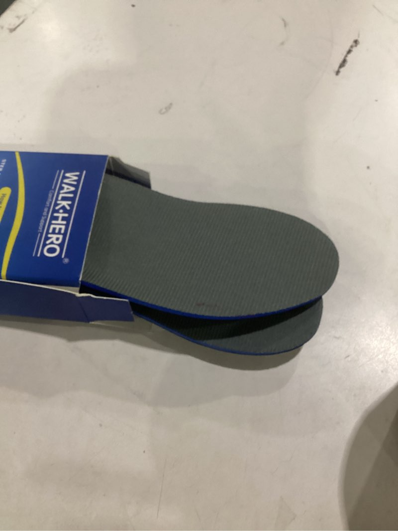 Condition photo showing Good Condition for plantar fasciitis feet insoles arch supports orthotics inserts relieve flat feet, high arch (mens 5-5 1/2 | womens 7-7 1/2) mens 5 - 5 1/2 | womens 7 - 7 1/2 gray
