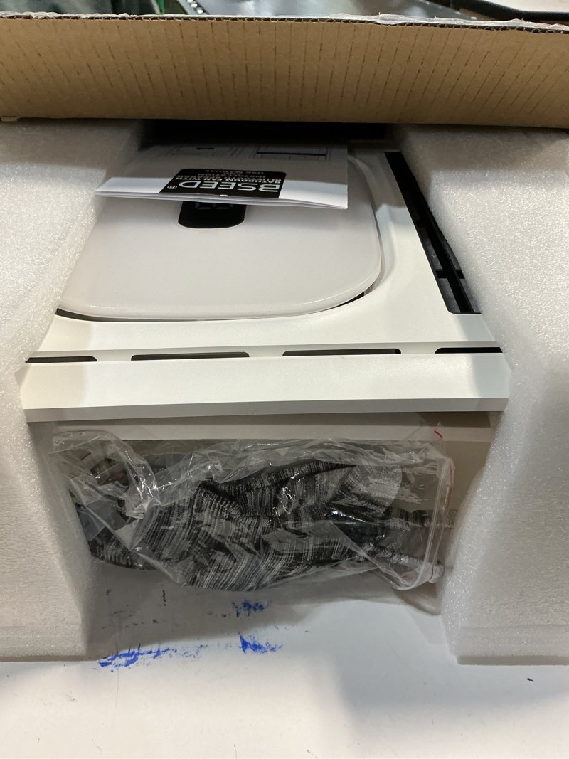 Condition photo showing Good Condition for BSEED Bathroom Exhaust Fan with Bluetooth Speaker & Heater, 1800W Dual-Heat, 230 CFM, 3CCT+5-Color RGB Light, Negative Ion, Wall Control