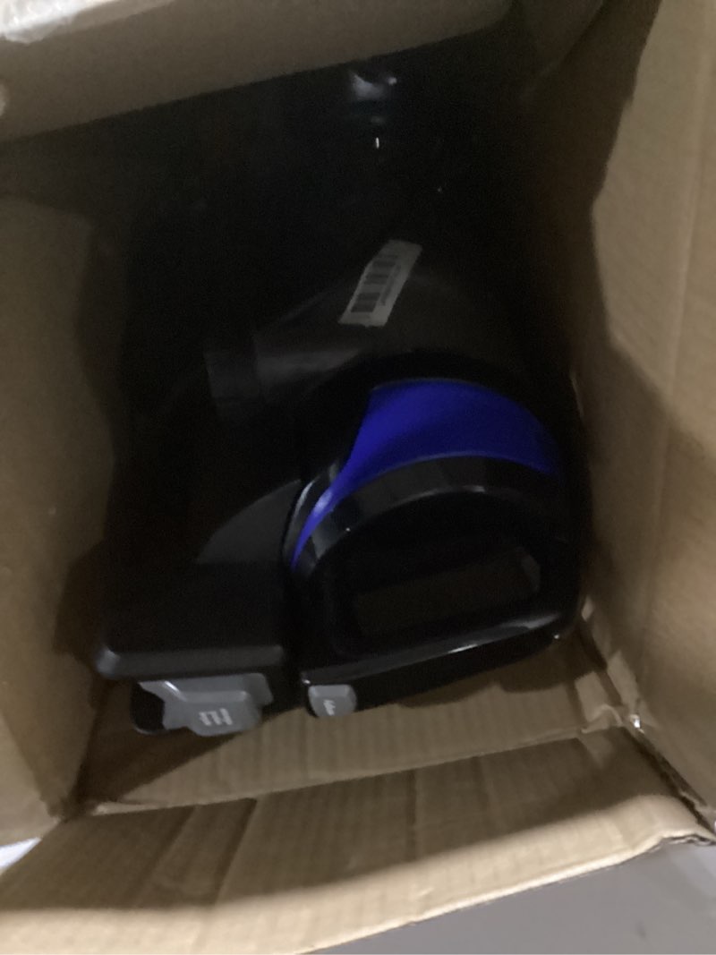 Condition photo showing As Is for Bissell CleanView Upright Bagless Vacuum Cleaner with Active Wand, 3536 Black/Cobalt Blue