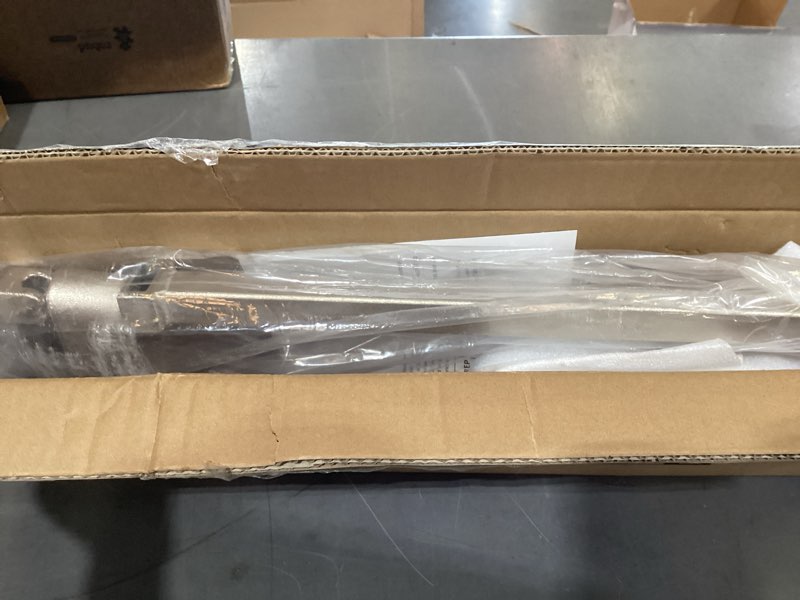 Condition photo showing New/Like New for vevor commercial can opener, heavy-duty manual tabletop cans opener for cans up to 15.75 in height, height-adjustable professional can openers fixed with screws, for restaurant, hotel, and food store 9.25 x 3.94 x 29.13 in (cans up to 15.75 in)