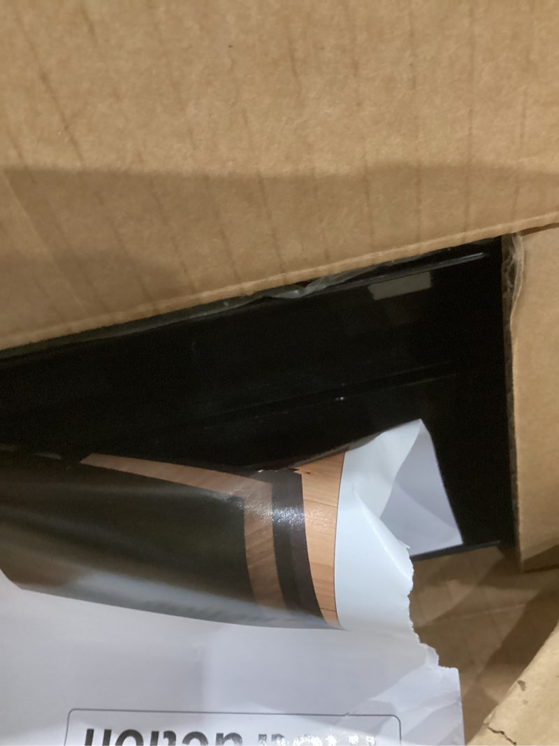 Condition photo showing As Is for Yuzzy 14" x 21" Shed Windows with Tempered Glass and Fiberglass Screen, 2 Pack Small Sliding Windows for Shed, Chicken Coop, Playhouse, Household, Garage, Barns (Black) 14"x21" Black