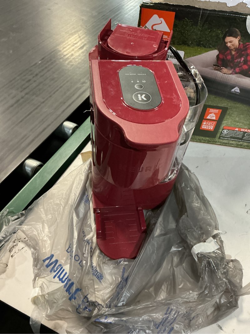 Condition photo showing As Is for keurig k-supreme plus smart coffee maker, single serve k-cup pod coffee brewer, brewid and multistream technology, 78 oz, red maker