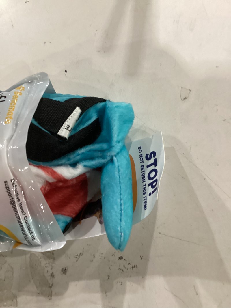 Condition photo showing Good Condition for bencmate inflatable dog cone collar alternative, soft dog cone for small medium large dogs and cats, neck recovery ecollar donut collar after surgery (medium, shark) shark medium [neck:7"-11"]