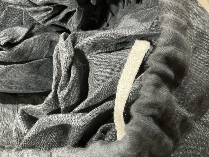 Condition photo showing Good Condition for european linen duvet cover, full/queen, nightfall