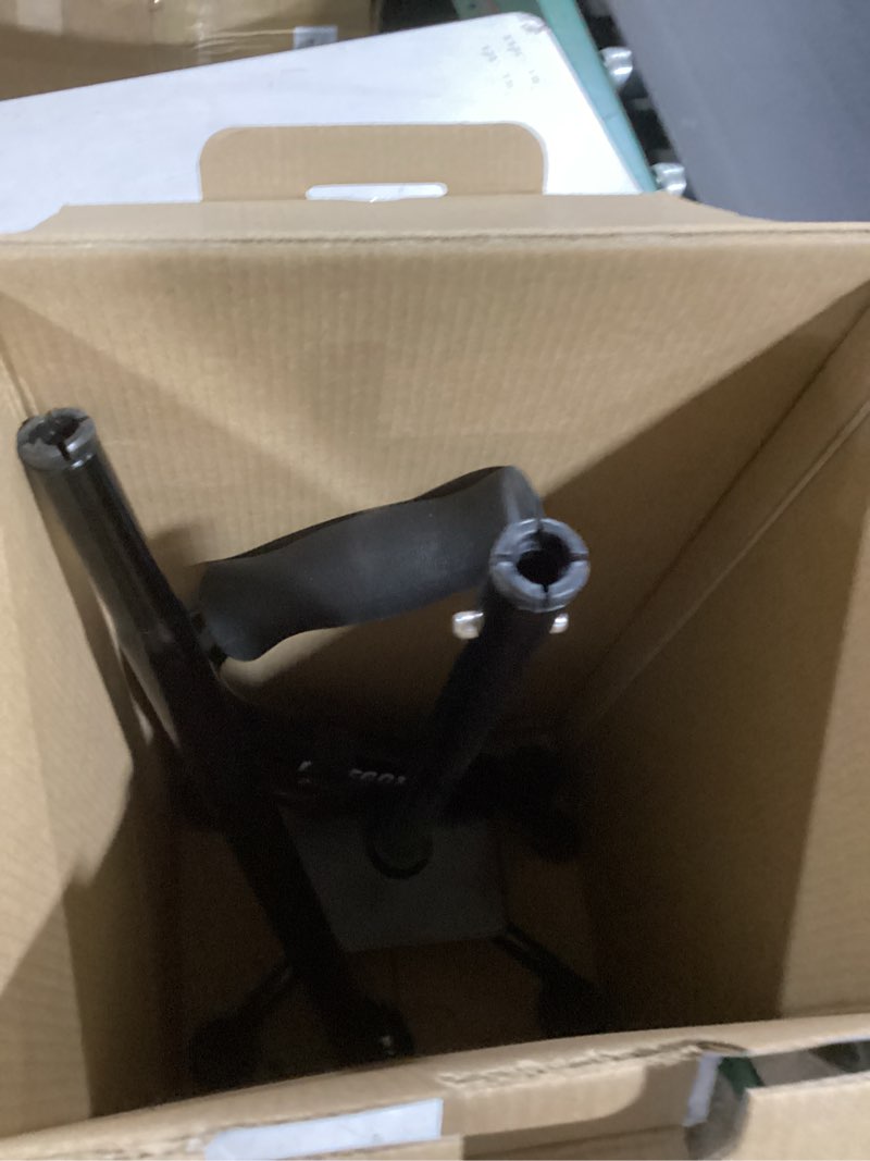 Condition photo showing As Is for pelegon quad cane (300 lb) - adjustable walking cane with a large 4 pronged base for extra balance & stability, walking canes for seniors, walking cane for men & women, walking sticks black