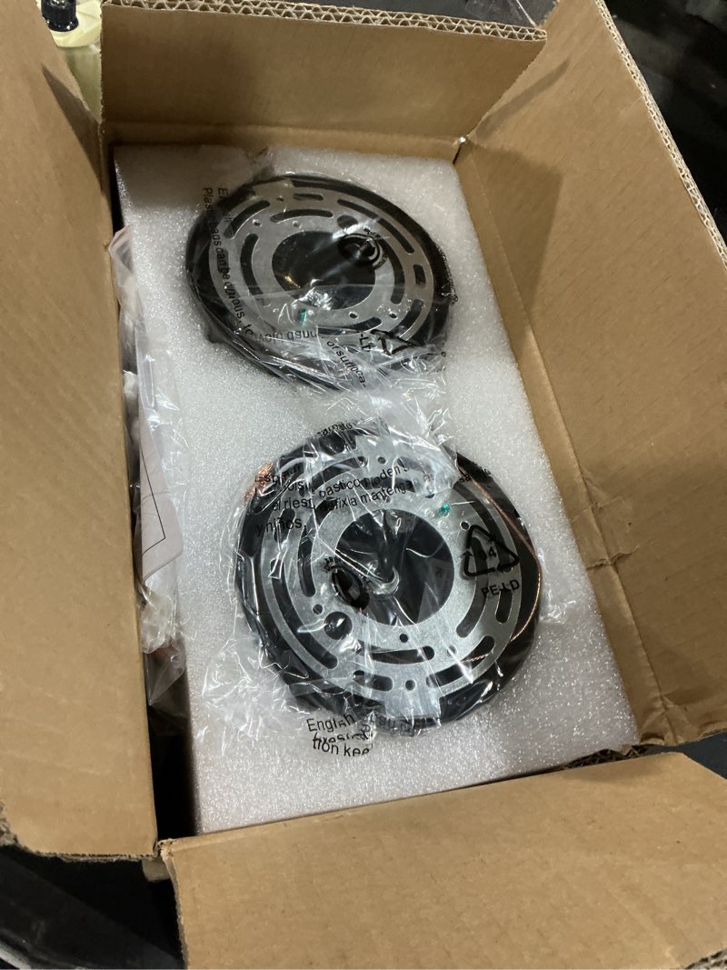 Condition photo showing As Is for Modern Black Farmhouse Clear Glass Cylinder Pendant Light Fixture,Island Lights for Kitchen,Mini Pendant Lighting for Kitchen Island Decor - 4.75 Inch Shade 58 Inch Cord (Black 2 Pack)