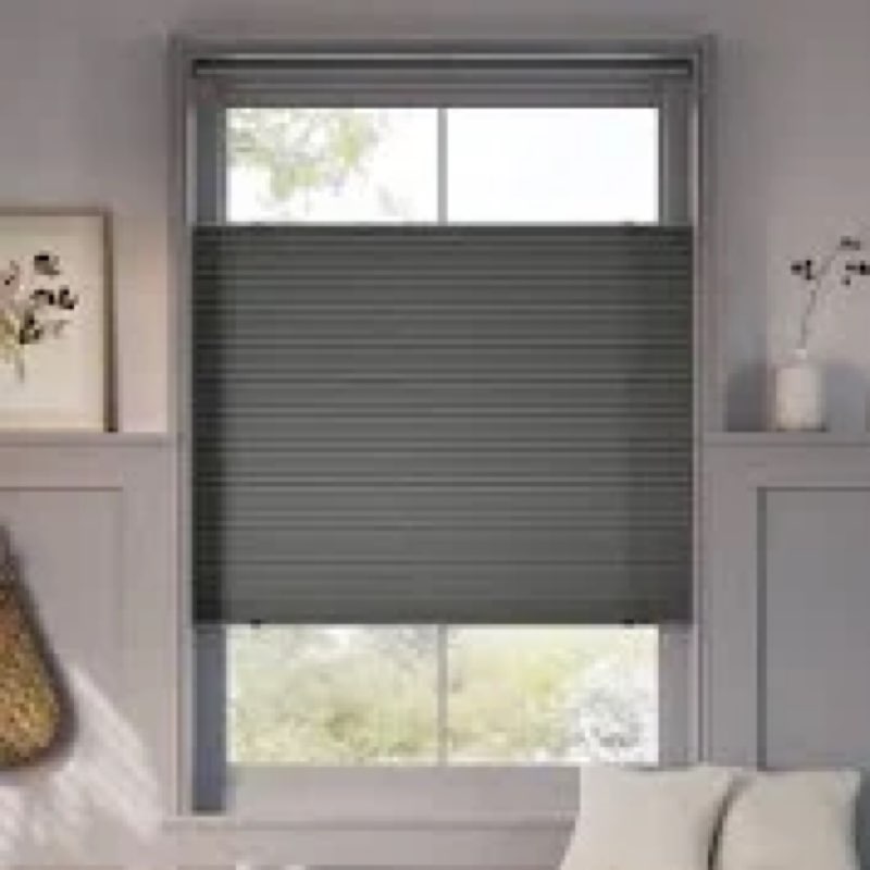 Tonature No Drill Cellular Shades for Indoor Windows, Thermal Insulating & Noise Reducing Honeycomb 