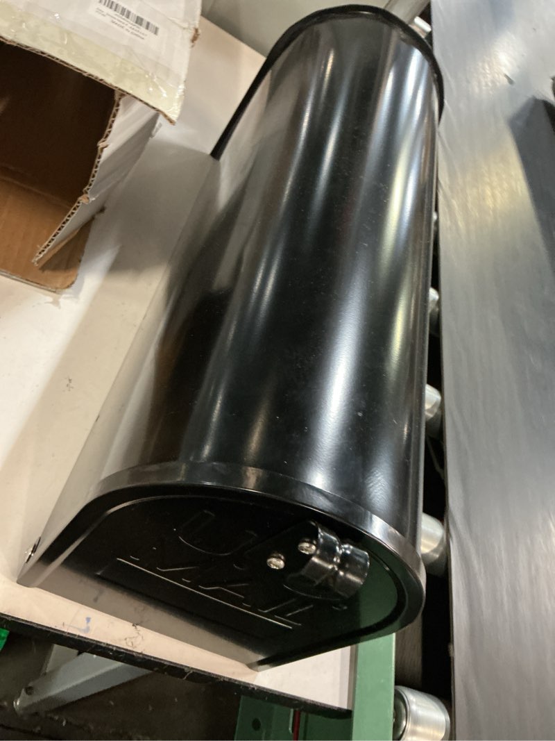Condition photo showing Good Condition for metal post mount mailboxes for outside,galvanized steel,waterproof,medium capacity,red flag indicated,modern style,mail boxes for house outside/residential,black,18.8 x 9 x 6.7 inches