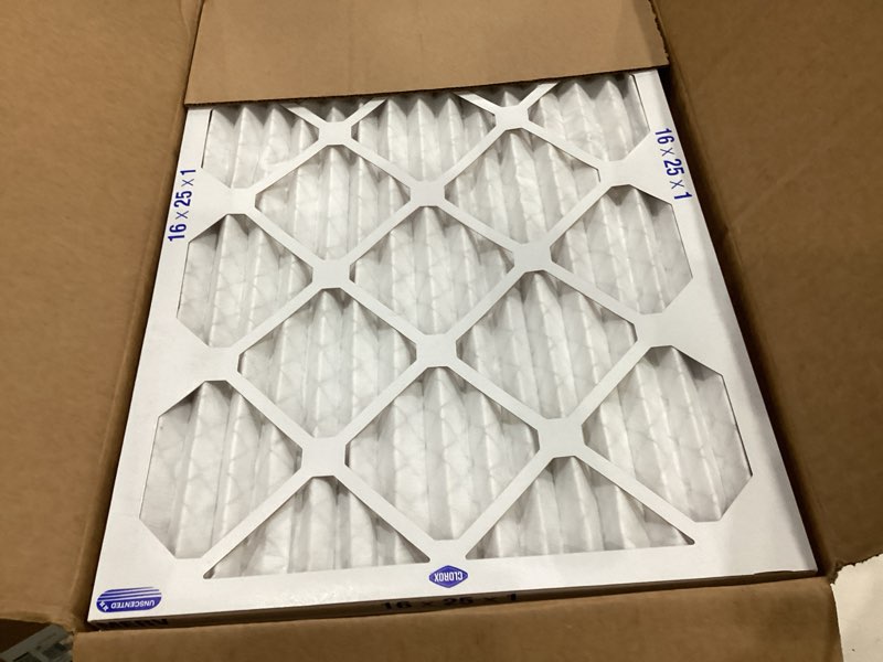 Condition photo showing New/Like New for clorox 16x20x1 air filter, merv 11 pleated hvac ac furnace air filters for dust, pollen and pet dander, mpr 1000 & fpr 7 – pack of 4 merv 11 plus