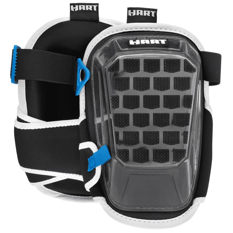 HART Gel-Infused Memory Foam Pro Stabilizing Knee Pads, One Size  