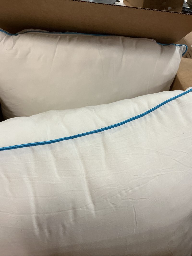 Condition photo showing As Is for YZ HOME Memory Foam Body Pillow Insert - Full Body Pillow for Adults - Soft Large Long Bed Pillow for Side Sleeper (White, 20 Inchx54 Inch) White New 20 Inchx54 Inch