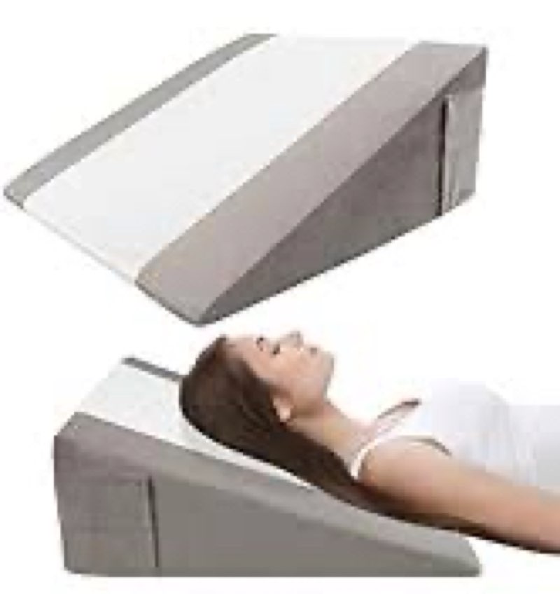 CHxxy Memory Foam Pillows, Cervical Pillow gray and white