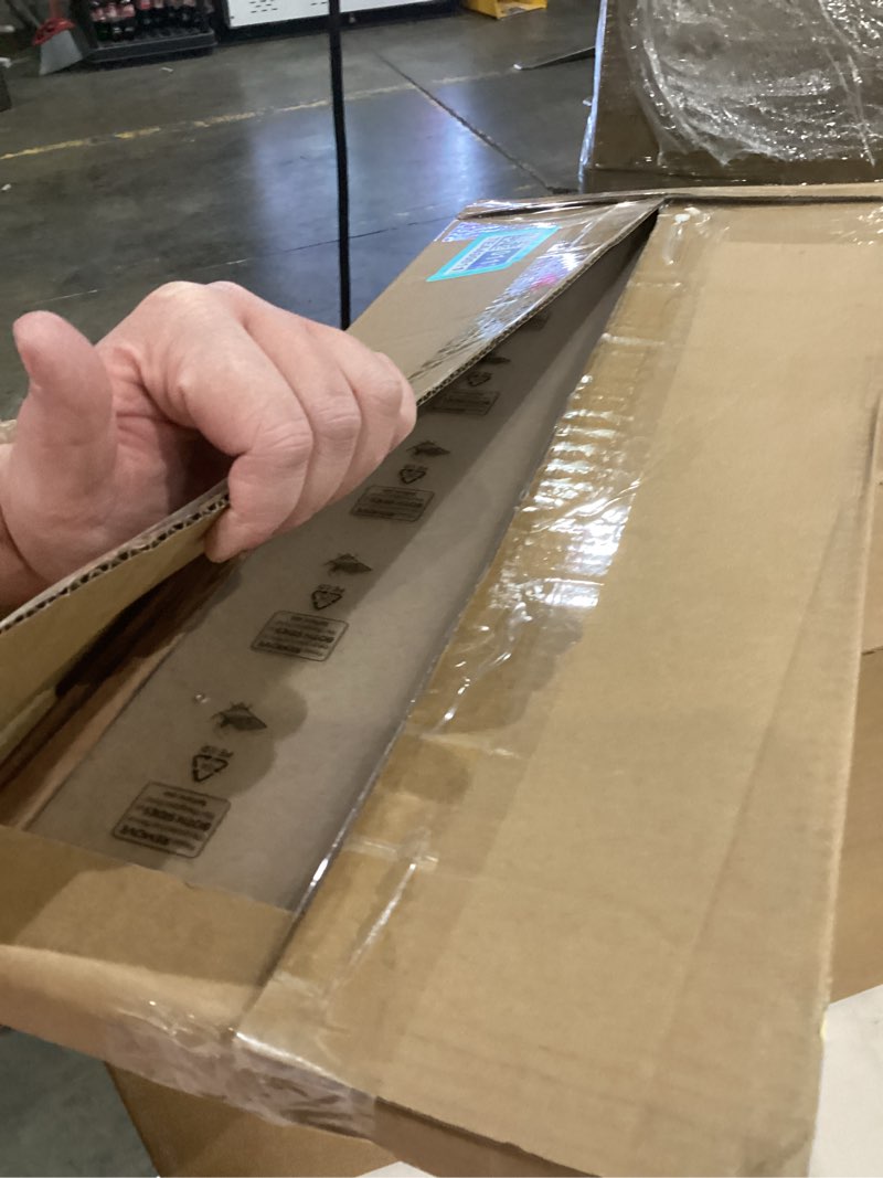 Condition photo showing New/Like New for Rustic Walnut 10x20 Frame - Single Frame, 10 x 20 Poster Frame for Artwork, Puzzles, Photos and Movie Posters Picture Frames 10" x 20"