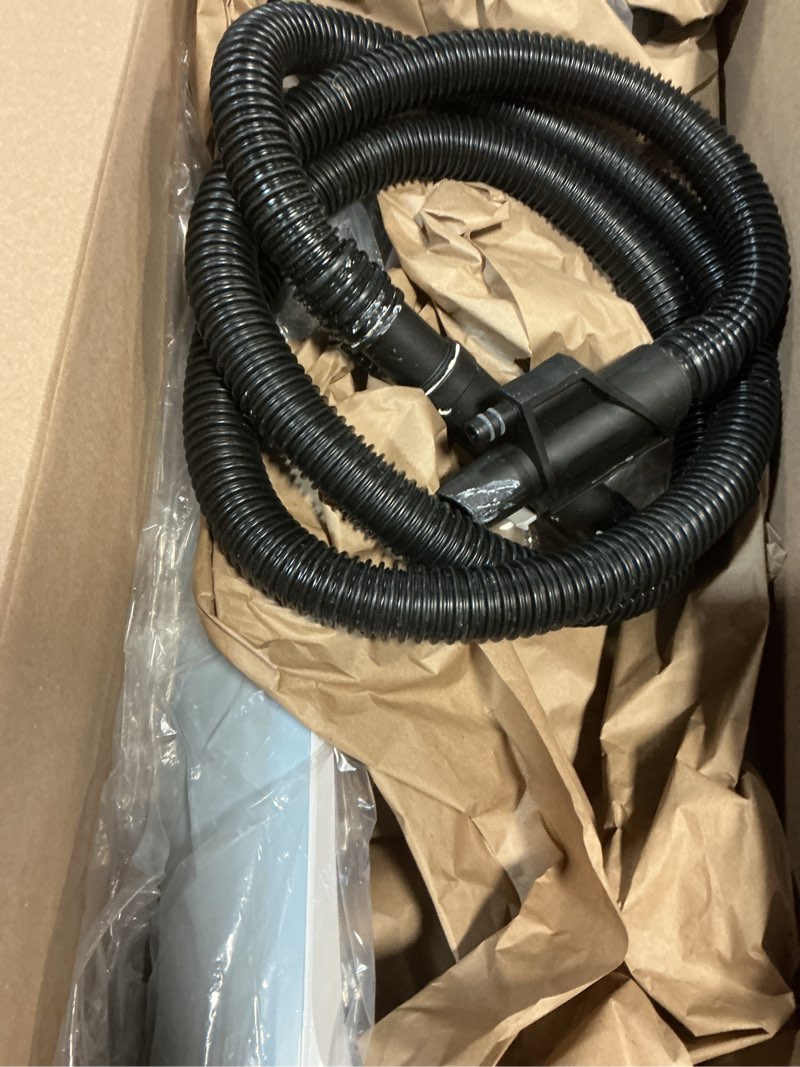 Condition photo showing As Is for Kenmore DS1020 16V Cordless Stick Vacuum Lightweight 2-in-1 Handheld, LED Headlight with 2-Speed Power Control for Hardwood Floor, Carpet & Pet Hair, 16 Volts, Gray-Blue