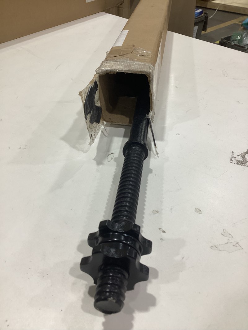 55" Weight Lifting Bar, 1" Standard Straight Barbell Bars for Weight lifting, Olympic Barbell Bar fo