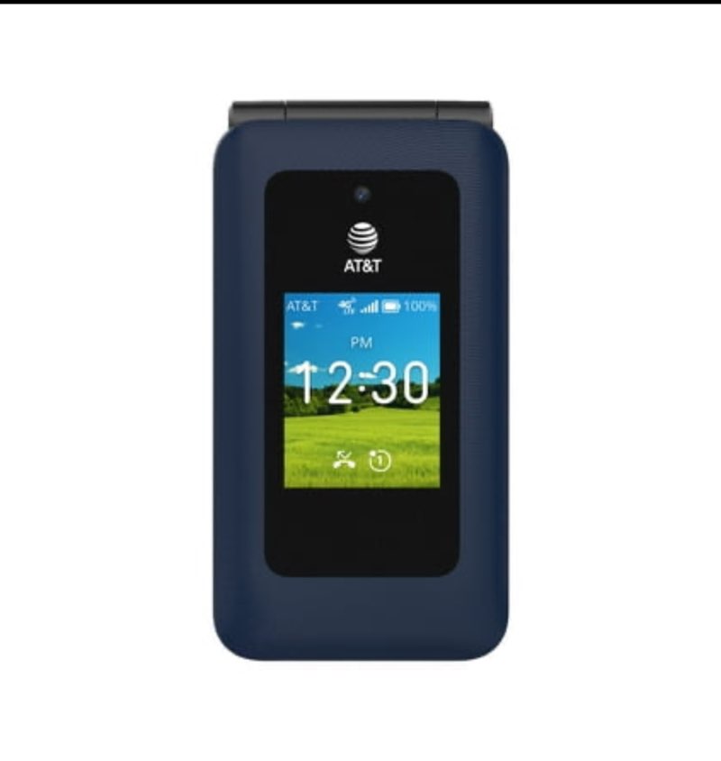 AT&T Cingular Flex 2  4GB  Classic Navy - Prepaid Phone