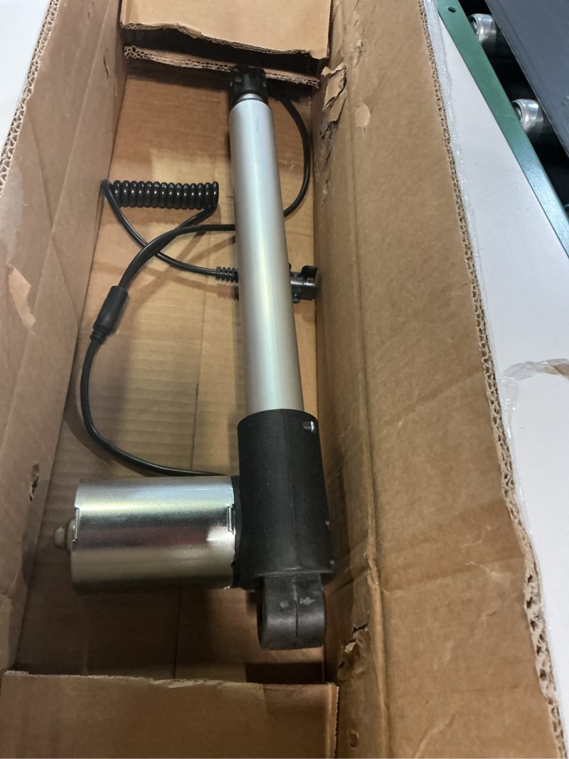 Condition photo showing As Is for jldq-19 motor model jldq.19.415.205d04 linear actuator for electric sofa lift chair power recliner parts replacement