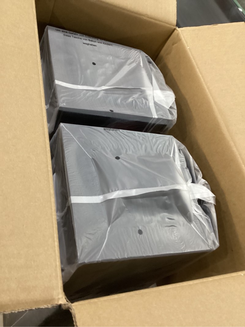 Condition photo showing New/Like New for Polk Audio T15 Home Theater and Stereo Bookshelf Speakers – Deep Bass Response, Dolby and DTS Surround, Wall-Mountable, Pair, Black Bookshelf Speaker Pair