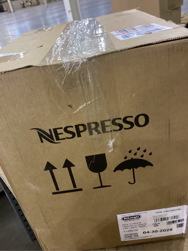 Condition photo showing As Is for Nepresso Vertuo Plus