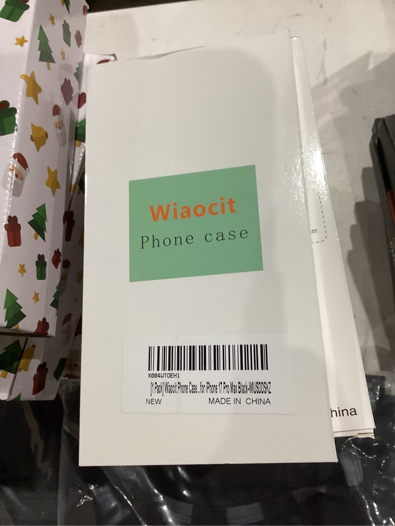 Condition photo showing New/Like New for Wiaocit Case for iPhone 17 Pro Max, Compatible with Magsafe, Military-Grade Protection, Translucent Matte Shockproof Magnetic Phone Case Cover, Black