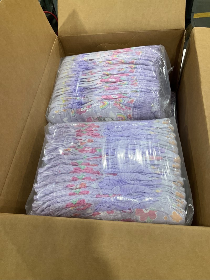 Condition photo showing New/Like New for Ninjamas Girls Bedwetting Nighttime Underwear, Size S/M (38-70 lbs), 88 Count, Overnight Protection, Ultra Absorbent, Hypoallergenic Small/Medium 88
