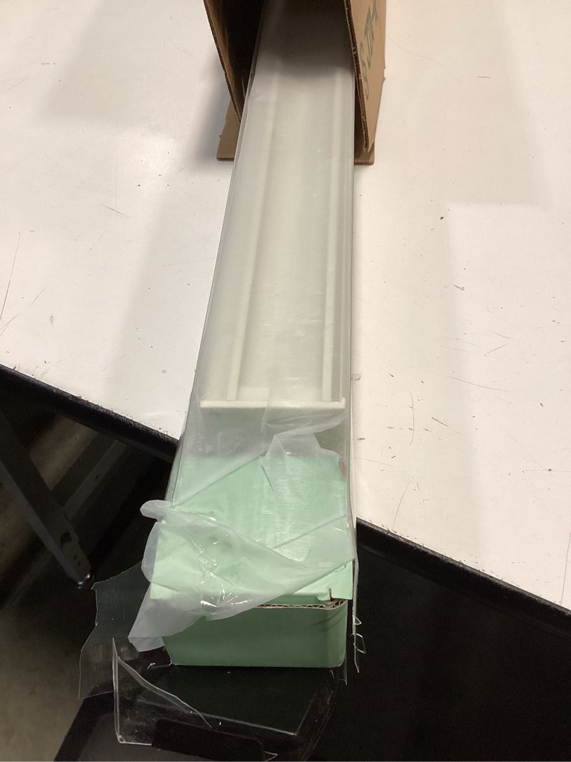 Condition photo showing Good Condition for Cordless Blackout Roller Shades Blinds for Windows Free-Stop,Pull Down Room Darkening with Valance,Thermal Insulated Woven Fabric Window Door Blinds for Home,Office,Beige 46" W x 72" L 46"W x 72"H Beige
