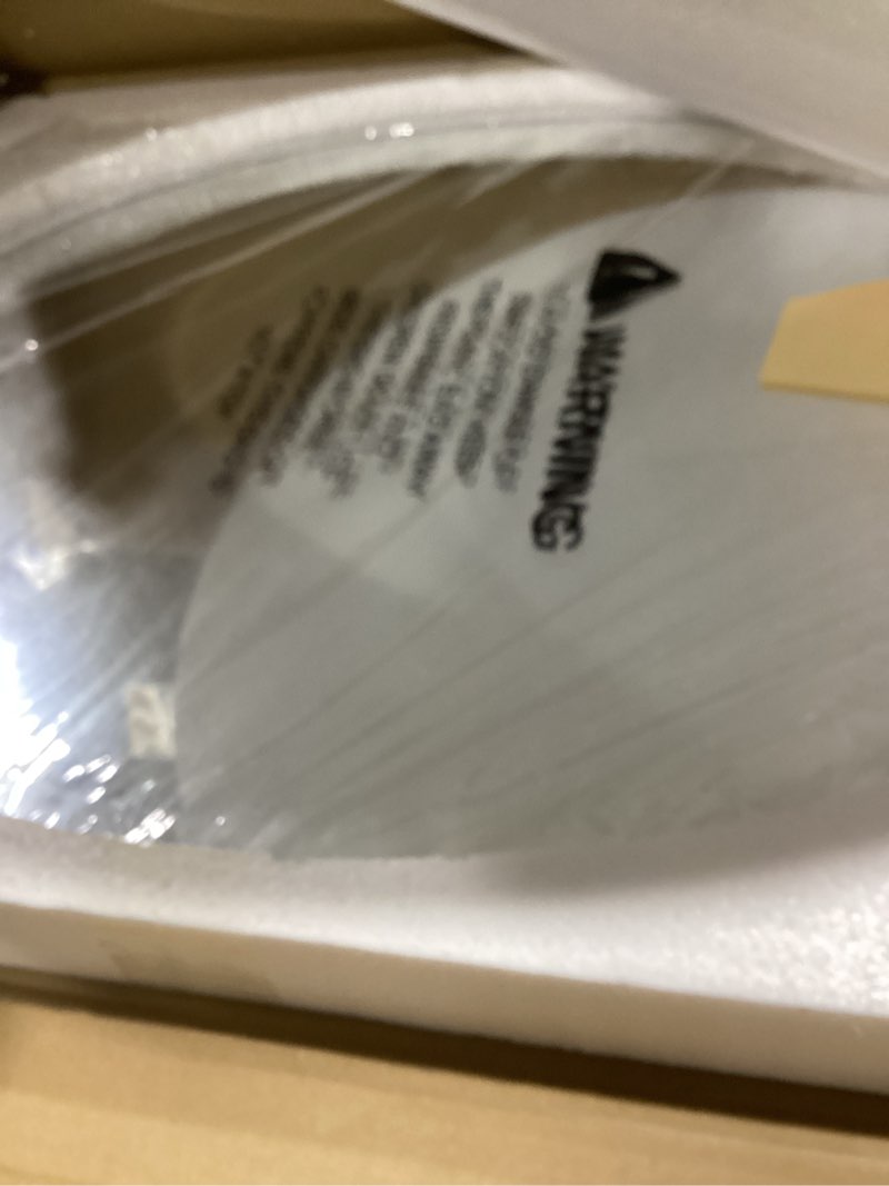 Condition photo showing New/Like New for kohros bathroom mirrors for over sink - oval frameless mirror - beveled polished wall mirror for bathroom, vanity, bedroom (18" w x 24" h oval) oval 18"l x 24"w