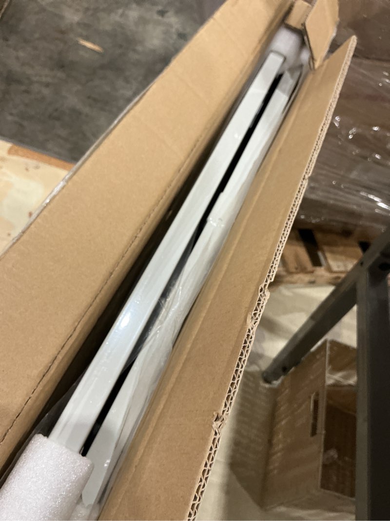 Condition photo showing Good Condition for extra wide baby gate 57.5-62.2 pressure mounted,child dog pet safety gates with walk through door for doorways stairs no drilling in door,white 57.5-62.2inch