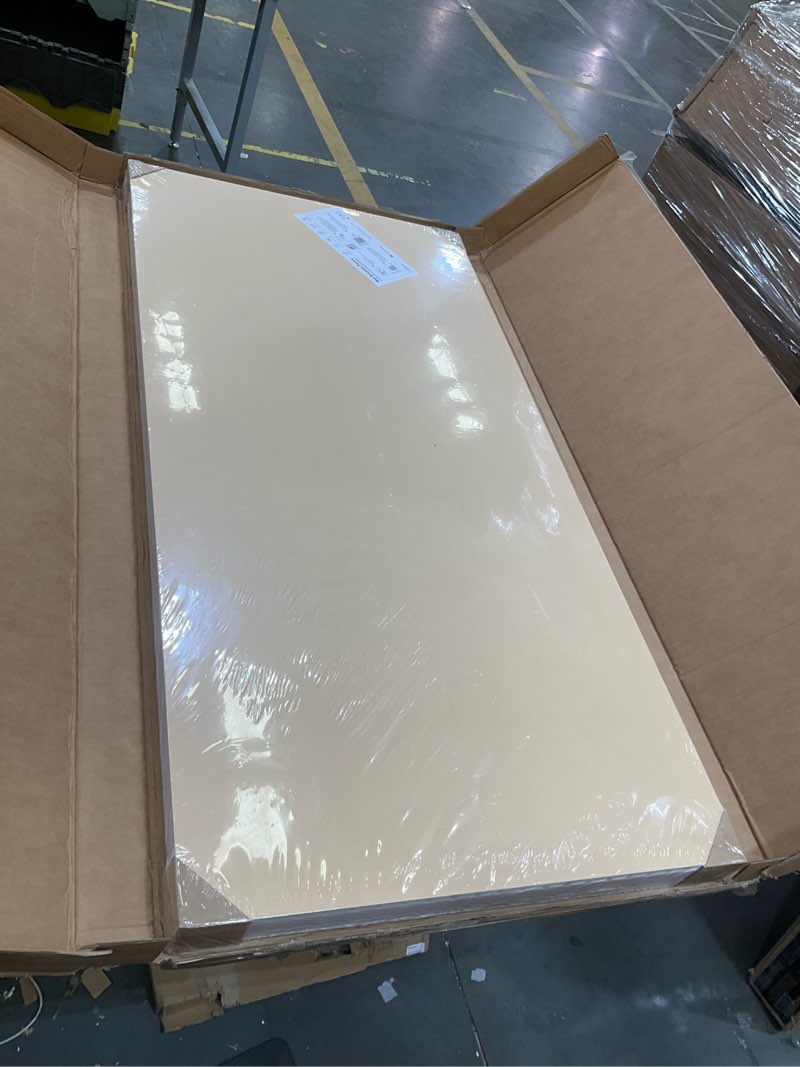 Condition photo showing New/Like New for ritollo 6 pack acoustic wall panels, 47.2x23.6x0.4 inch decorative self-adhesive soundproof panels, sound dampening panels for home studio office, white(white,6) 6pcs-0.4'' white