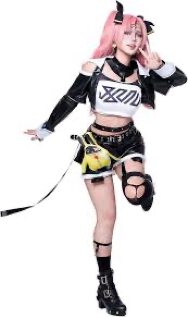 OSIAS Game ZZZ Nicole Demara Coat Top Shorts With Full Accessories Cosplay Costume (L)