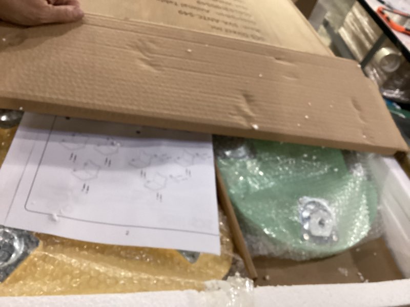 Condition photo showing New/Like New for Kids Animal Table & Chair Set- Toddler Table w 3 Toddler Seats & Adult Stool for Arts, Activities- Adorably Themed Playroom Furniture, Dining Table or Activity Center for Daycares Classroom Play Area