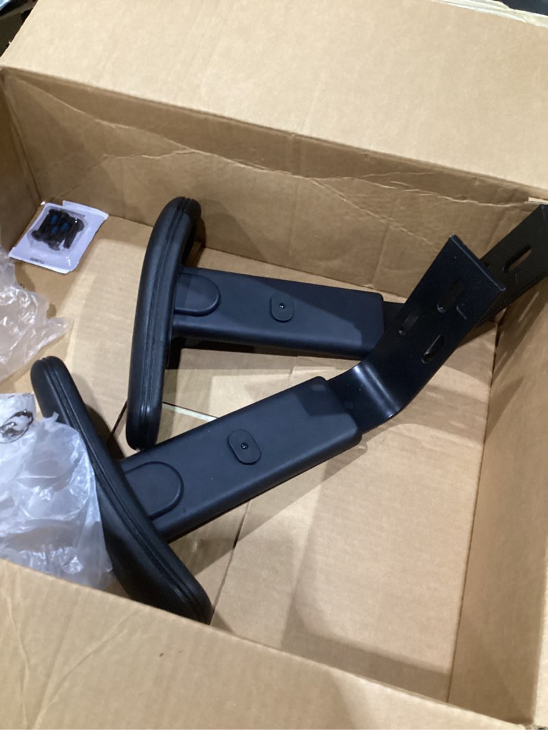 Condition photo showing Good Condition for boss office products b909jarm adjustable chair arm kit, black, (2) chair compatible