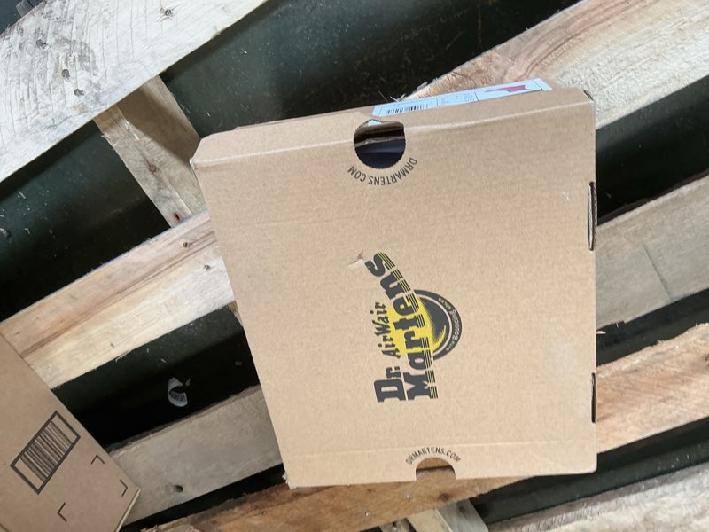 Condition photo showing New/Like New for Dr. Martens 1460 8-Eye Boot - Little Kid / Big Kid - Mauve