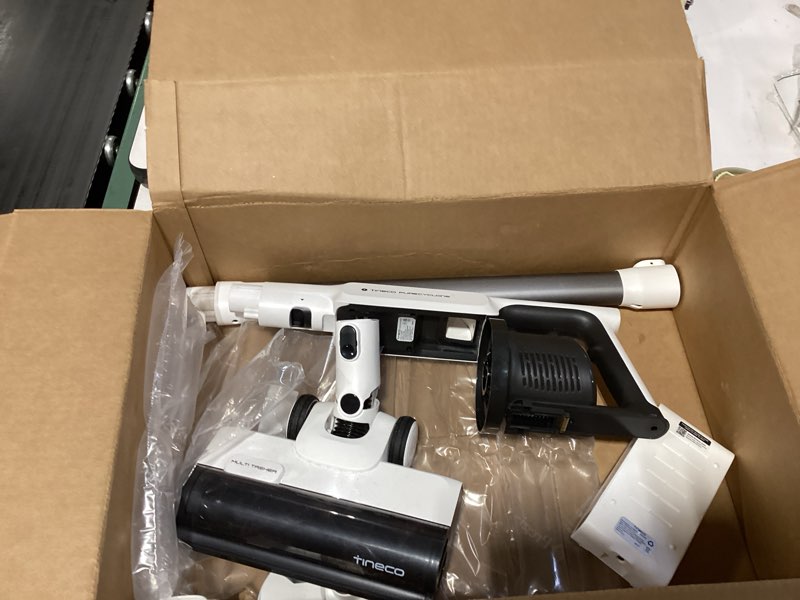 Condition photo showing Good Condition for Tineco A20 Cordless Stick Vacuum Cleaner, Powerful Suction, 3 Modes for Multi-Level Messes, 1L Larger Dustbin, Ergonomic Dual-Handle Design, Wall-Mount Dock, LED Headlight