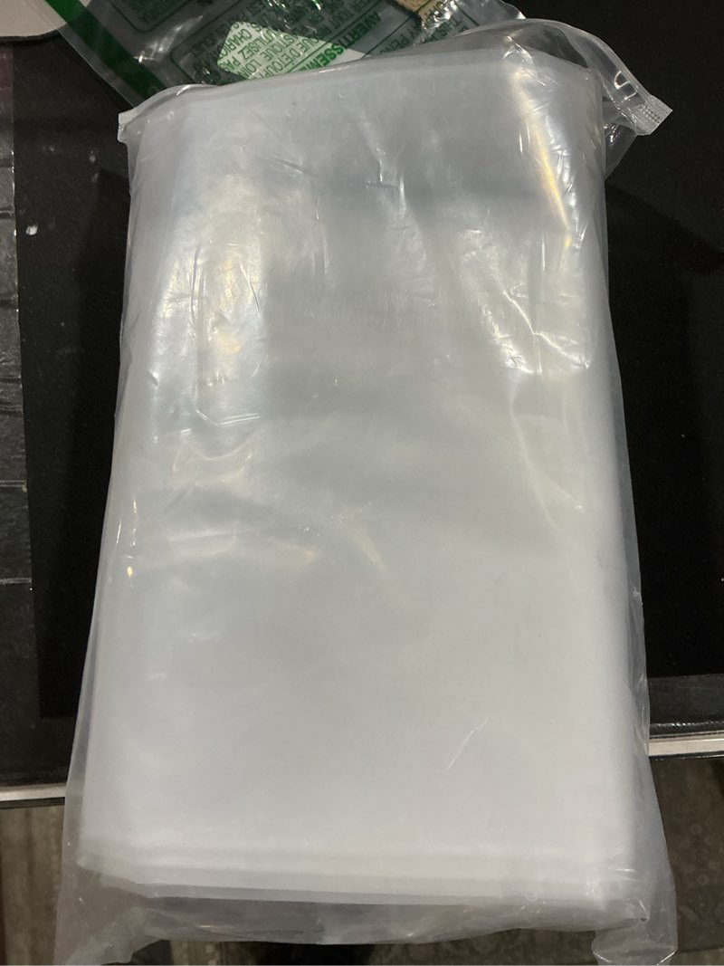 Clear Tarp 4x6FT-2-pack Heavy Duty Waterproof Plastic Tarps with Grommets Clear Vinyl Tarps for Outd
