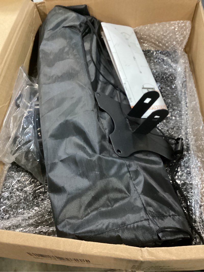 Condition photo showing Good Condition for projector stand tripod adjustable, laptop height from 23.5 to 46.5 inches with gooseneck phone holder, floor for office, home, stage, studio, dj racks holder mount, 23.5inch-46.5inch a?23"-46" black